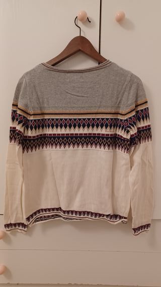 Jersey Springfield gris cenefas fino