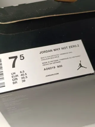 Jordan Westbrook Zapatillas Baloncesto Talla 40.5