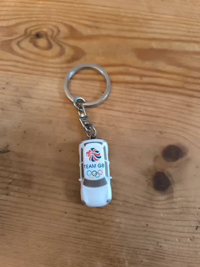 Portachiavi Mini Cooper Team GB Corgi