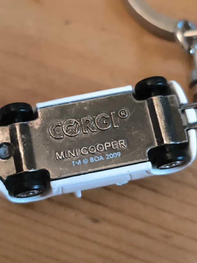 Portachiavi Mini Cooper Team GB Corgi