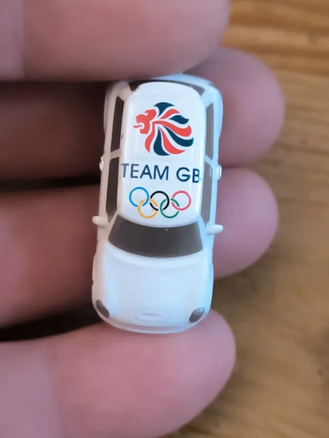 Portachiavi Mini Cooper Team GB Corgi