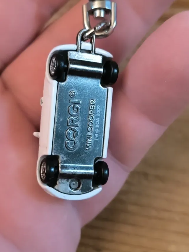 Portachiavi Mini Cooper Team GB Corgi