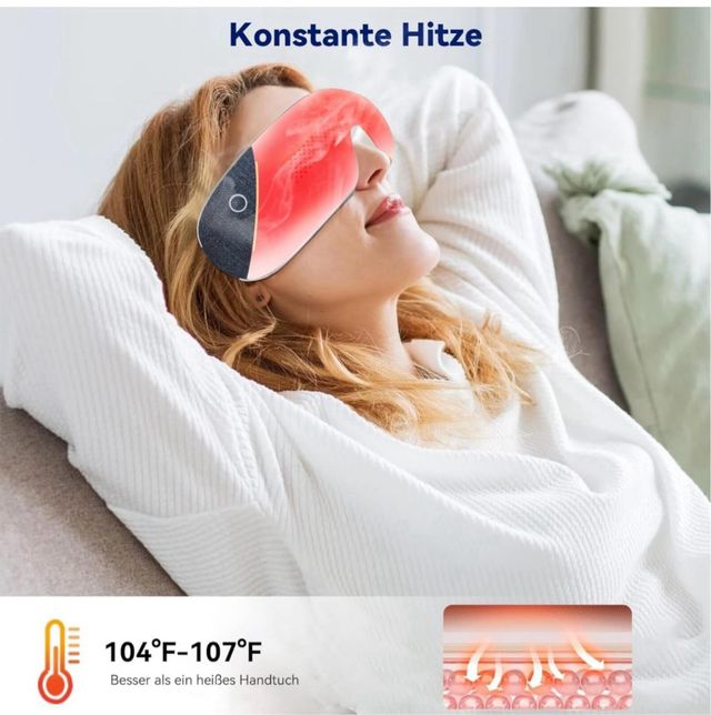 NUEVO! Massaggiatore oculare con Bluetooth e musica