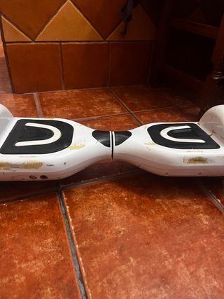 Hoverboard Patín Eléctrico Blanco, marca BLUOKO