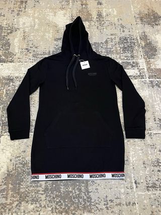 Abito felpa Moschino nero taglia M