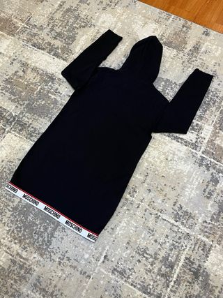 Abito felpa Moschino nero taglia M