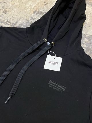 Abito felpa Moschino nero taglia M