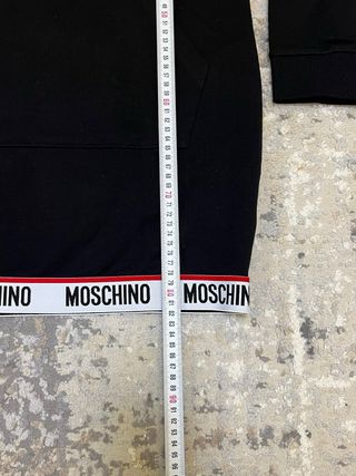 Abito felpa Moschino nero taglia M