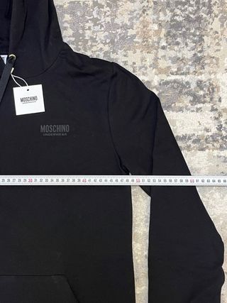 Abito felpa Moschino nero taglia M