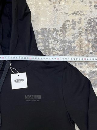 Abito felpa Moschino nero taglia M