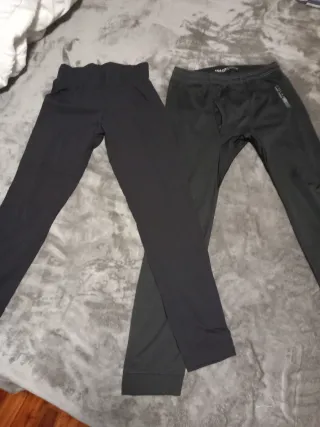 Mallas deportivas cómodas negras