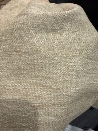 Tela Chenilla Beige Mesa Camilla