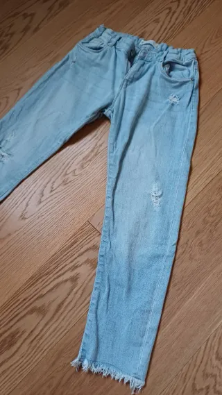 Jeans Denim con strappi - 10-11 anni (140-146 cm)