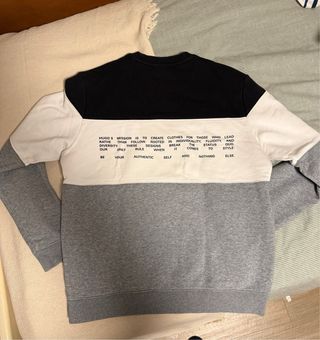 Sudadera Hugo Boss Negra y Blanca