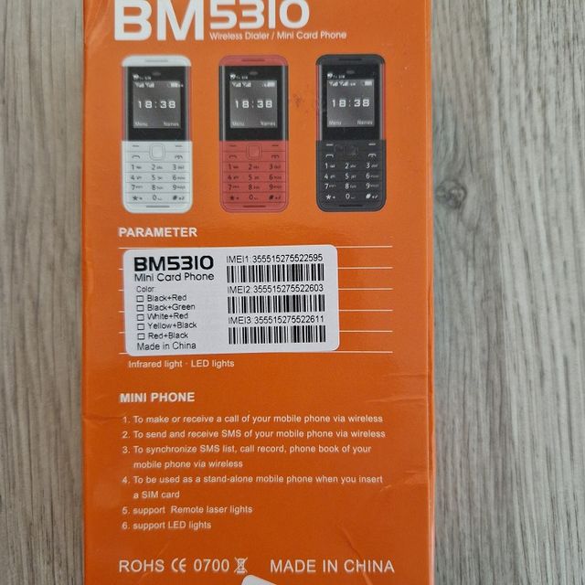 Telefono cellulare MINI NUOVO - 3 SIM