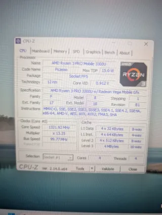Lenovo Thinkpad X395 Ryzen 3 PRO 3300U