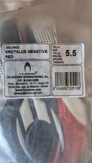 Guantes Portero niño HO SOCCER KROTALUS talla 5.5