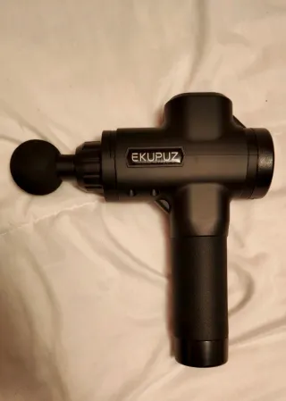 Pistola Masaje Ekupuz + 6 Cabezales +instrucciones