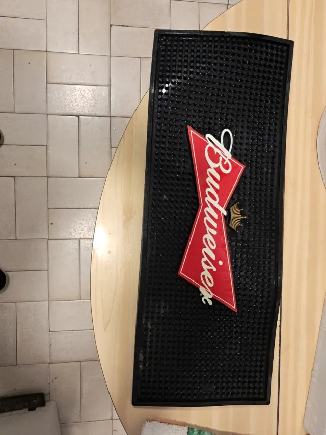 Tappetino da bar Budweiser