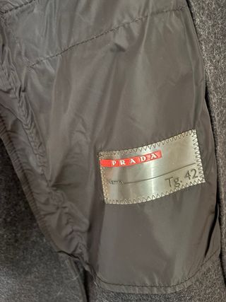 Cappotto Prada vintage nero