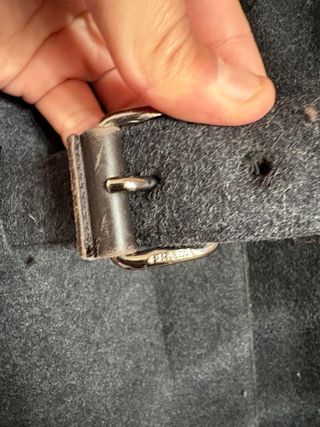 Cappotto Prada vintage nero