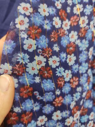 Blusa floral brillante GREEN COAST Talla M