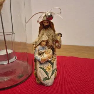 Decorazioni di Natale - Statuetta Sacra Famiglia
