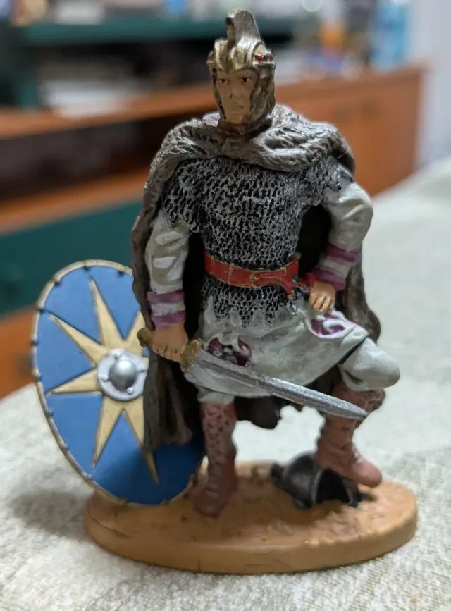 Figura in piombo di Hugh de Payns