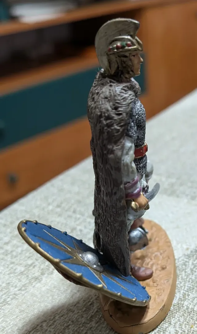 Figura in piombo di Hugh de Payns