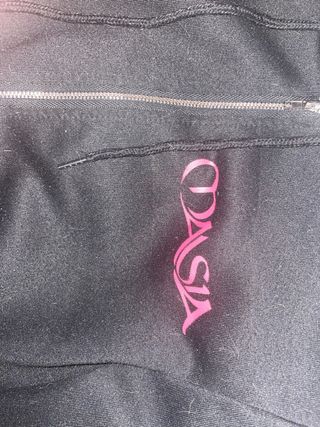 Chaqueta corta Masia negra y rosa