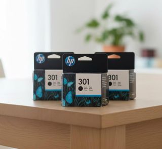 3 cartuchos HP 301 negros