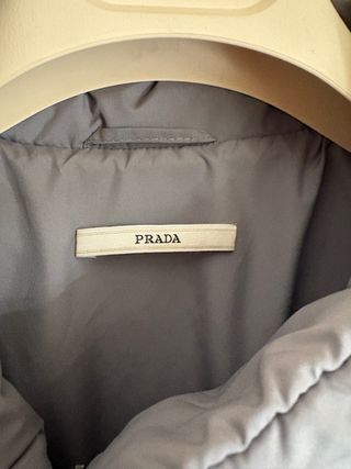 Piumino Prada grigio vintage