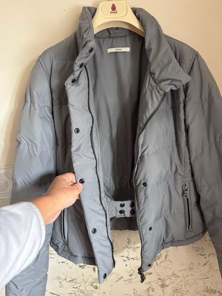 Piumino Prada grigio vintage