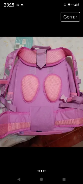 Mochila escolar infantil