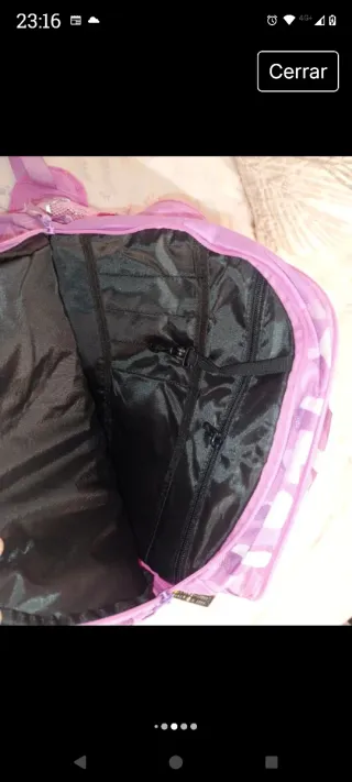 Mochila escolar infantil