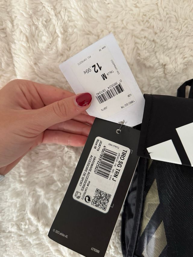 Espinilleras Adidas Fútbol Talla M