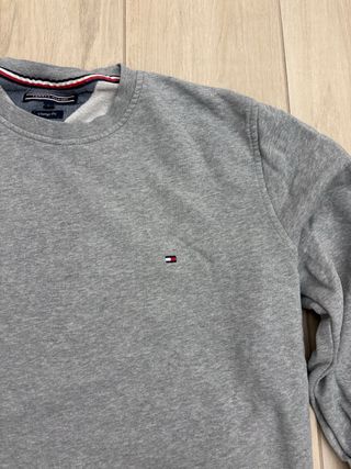 Felpa Tommy Hilfiger Grigia Vintage Fit L