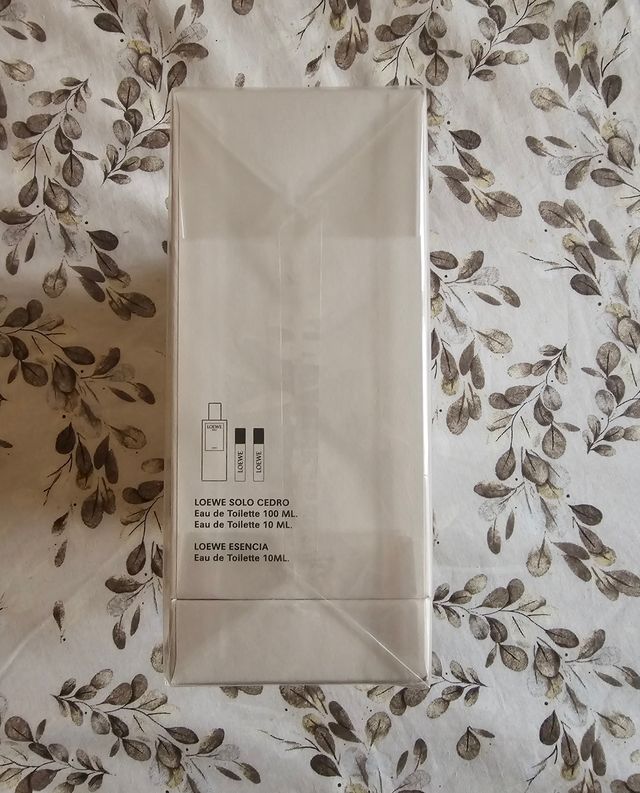 Estuche Loewe Solo Cedro