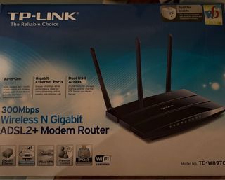 TP-LINK 300Mbps Wireless N Modello TD-W 8970