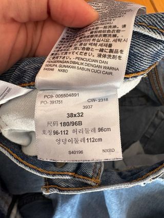 Jeans Levi's 550 W38 L32