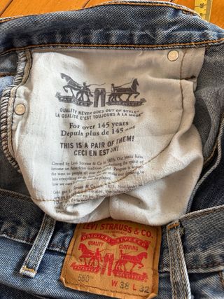 Jeans Levi's 550 W38 L32