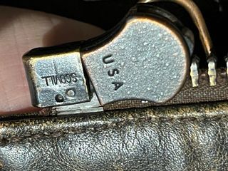 Chaqueta bomber Cuero tipo A2 WW2 Vintage