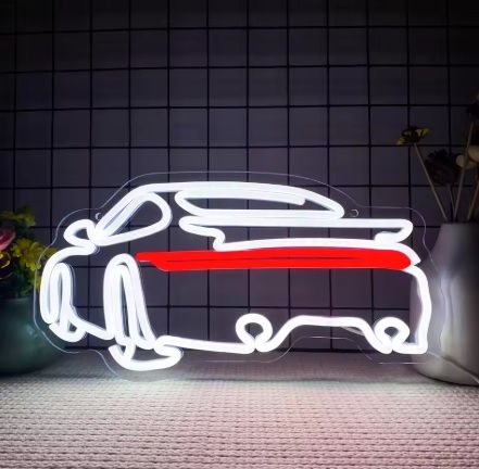 Luce LED Porsche NUOVA Rossa e Bianca