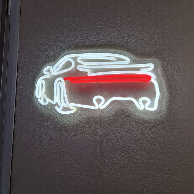 Luce LED Porsche NUOVA Rossa e Bianca