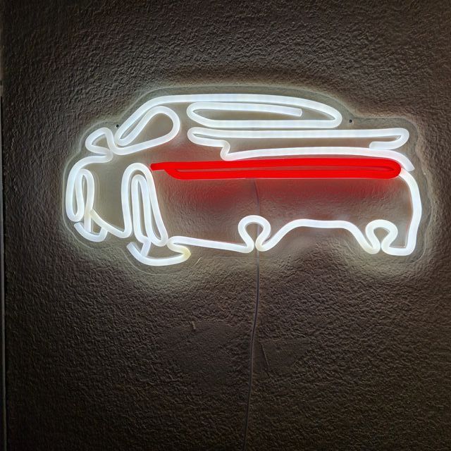 Luce LED Porsche NUOVA Rossa e Bianca
