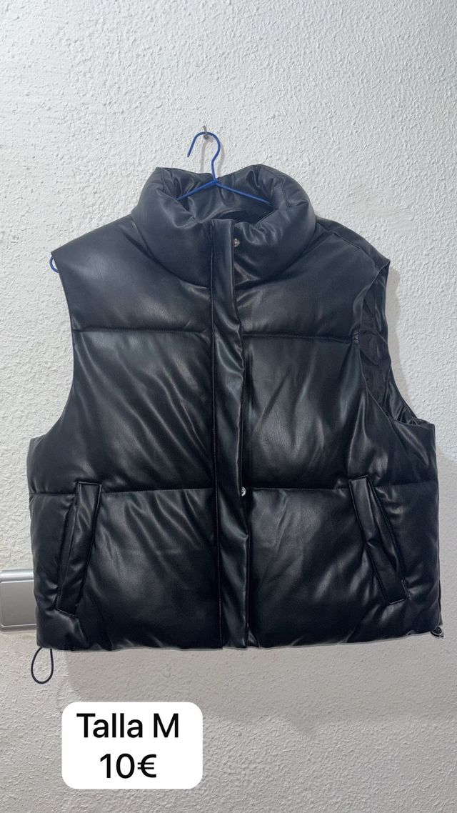 Chaleco negro talla M
