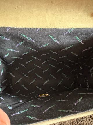 Bolso de hombro blanco