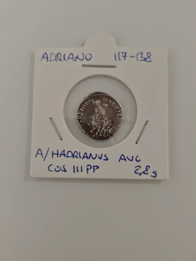 Denario Adriano 117-138 d.C.