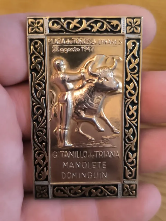 Placa Plaza de Toros Linares 28 Agosto 1947