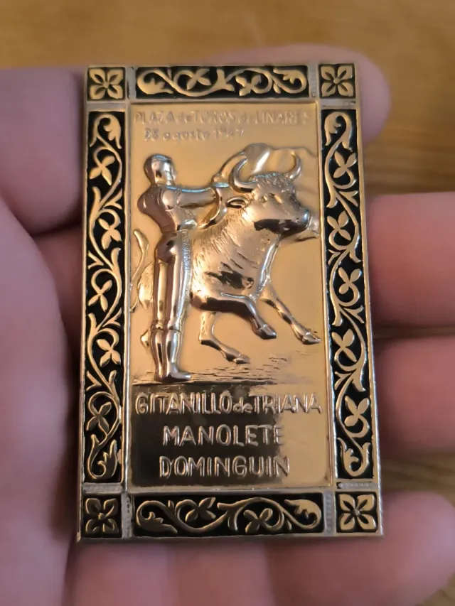 Placa Plaza de Toros Linares 28 Agosto 1947